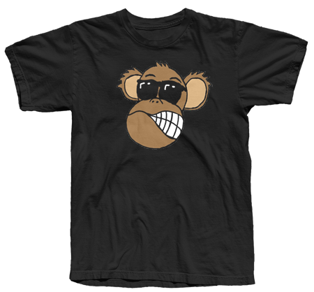 Scruffy Monkey Face T-Shirt