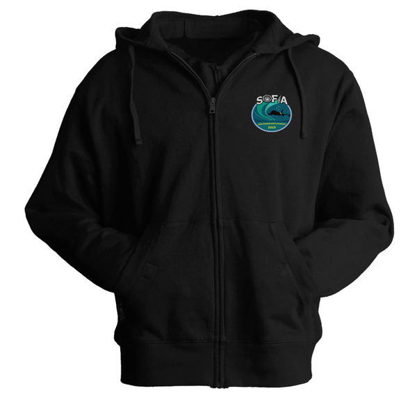 2019 TEAM SOFIA Deployment - Zip Up  Hooded Sweatshirt